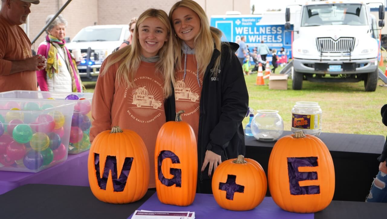 Volunteers at WG+E event